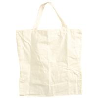 Goki katoenen draagtas xl - blanco