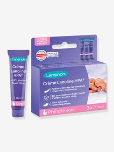 Borstvoedingscrème HPA LANSINOH Lanoline, 3 x 7 ml tubes wit