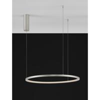 Lyora Ronde hanglampTarquin zilvergrijs Ø 60cm - 9345603