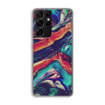 Chameleon Sun: Samsung Galaxy S21 Ultra Transparant Hoesje