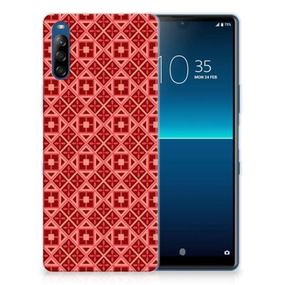Sony Xperia L4 | TPU bumper | Batik Rood