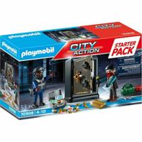 Playset Playmobil City Action Starter Pack Safe 70908 - thumbnail