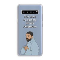 Hotline bling: Samsung Galaxy S10 5G Transparant Hoesje