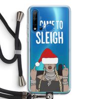Came To Sleigh: Huawei P20 Lite (2019) Transparant Hoesje met koord
