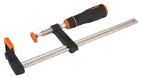 Bahco F-klem | lijmklem | met rubber handgreep | 300 mm x 120 mm - 420SH-120-300 - thumbnail