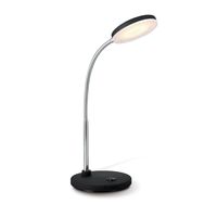 Home sweet home LED bureaulamp Polly 28 cm - zwart