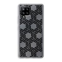 Geometrisch patroon: Samsung Galaxy A42 5G Transparant Hoesje