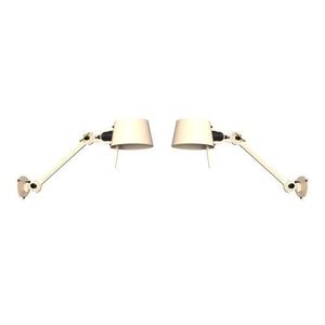 Tonone Bolt Bed Sidefit Install Wandlamp Set van 2 - Creme Wit