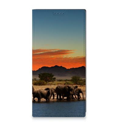 Samsung Galaxy S23 Ultra | Hoesje maken | Olifanten Samsung Galaxy S23 Ultra | Hoesje maken | Olifanten