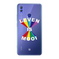Het Leven Is Mooi: Honor Note 10 Transparant Hoesje