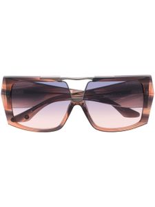 Dita Eyewear lunettes de soleil Abrux à monture carrée - Marron