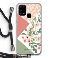 Sweet heaven geometrics: Samsung Galaxy M31 Transparant Hoesje met koord Sweet heaven geometrics: Samsung Galaxy M31 Transparant Hoesje met koord