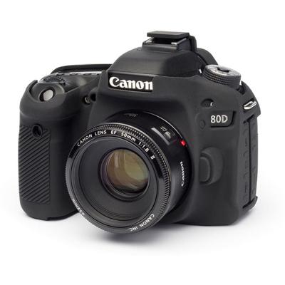 easyCover Body Cover for Canon 80D Black