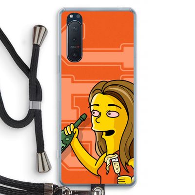 Jamie Lee Simpson: Sony Xperia 5 II Transparant Hoesje met koord