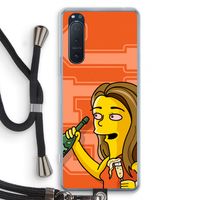 Jamie Lee Simpson: Sony Xperia 5 II Transparant Hoesje met koord