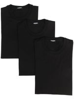 DSQUARED2 lot de trois t-shirts à col ras-de-cou - Noir