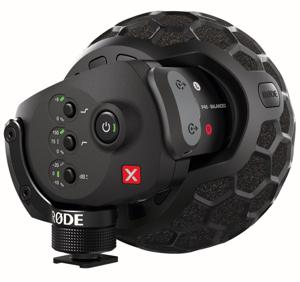 RØDE Stereo VideoMic X Zwart Microfoon voor digitale camera