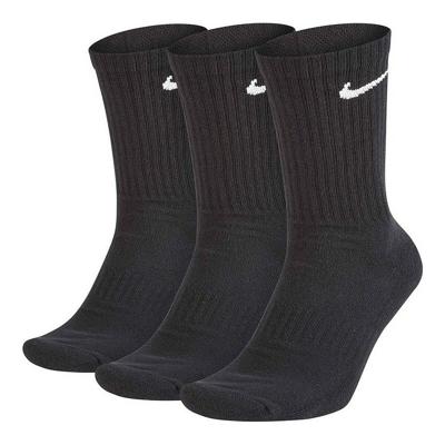Sportsokken Nike EVERYDAY CUSHIONED SX7664 Zwart Nylon (3 pcs) - Maat: S