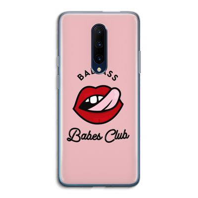 Badass Babes Club: OnePlus 7 Pro Transparant Hoesje