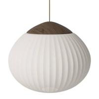 Bolia Acorn Hanglamp Ø 41 cm - Stof - Donker Eiken Bolia Acorn Hanglamp Ø 41 cm - Stof - Donker Eiken