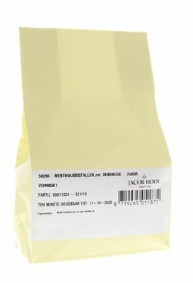 Mentholkristallen natuurlijk 250 Gram