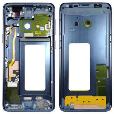 Middelste frame bezel voor Galaxy S9 G960F G960F/DS G960U G960W G9600 (blauw)