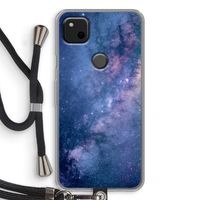 Nebula: Pixel 4a Transparant Hoesje met koord