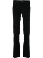 Jacob Cohën pantalon de costume Bard en coton stretch - Noir