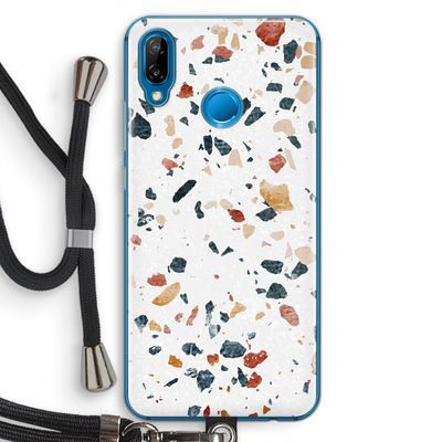 Terrazzo N°4: Huawei P20 Lite Transparant Hoesje met koord