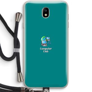 Win98: Samsung Galaxy J7 (2017) Transparant Hoesje met koord