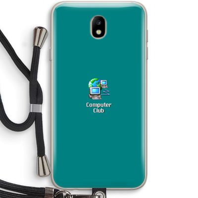 Win98: Samsung Galaxy J7 (2017) Transparant Hoesje met koord