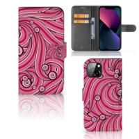 Apple iPhone 13 Hoesje Swirl Pink