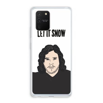 Let It Snow: Samsung Galaxy S10 Lite Transparant Hoesje
