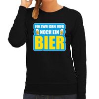 Apres-ski sweater / trui Wintersport Noch ein bier zwart voor dames - thumbnail