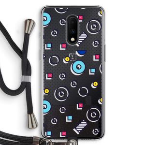 8-bit N°9: OnePlus 7 Transparant Hoesje met koord