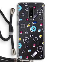 8-bit N°9: OnePlus 7 Transparant Hoesje met koord