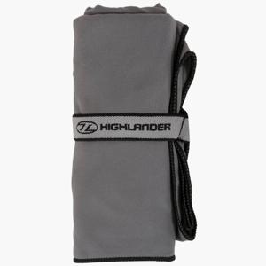 Highlander Towel -M - Charcoal - Vezelzacht & Super absorberend