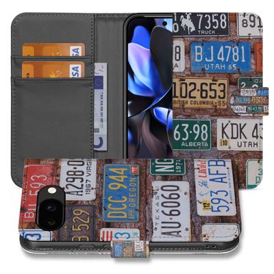 Kentekenplaten Google Pixel 9a | Book Case & Portemonnee Hoesje