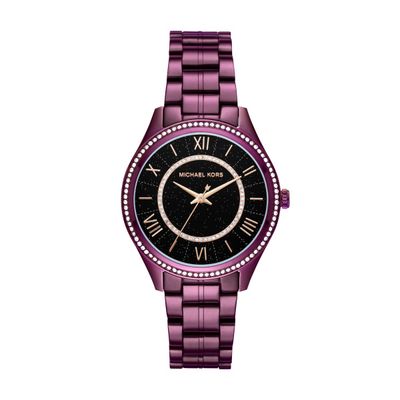 Horlogeband Michael Kors MK3724 Staal Paars 18mm