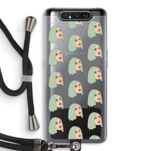 King Kylie: Samsung Galaxy A80 Transparant Hoesje met koord
