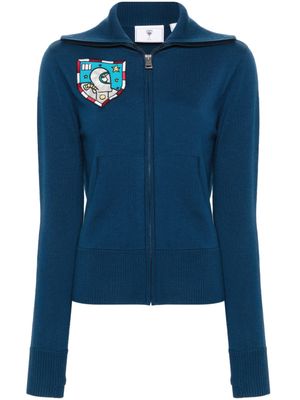Rossignol x JCC cardigan Galina à fermeture zippée - Bleu