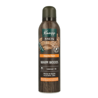 Men warm woods douche foam cedernoot 200 Milliliter