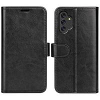 Samsung Galaxy A13 Wallet Case met Magnetische Sluiting - Zwart