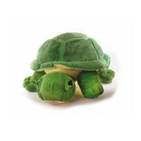 Inware pluche schildpad knuffeldier - groen - staand - 53 cm   -