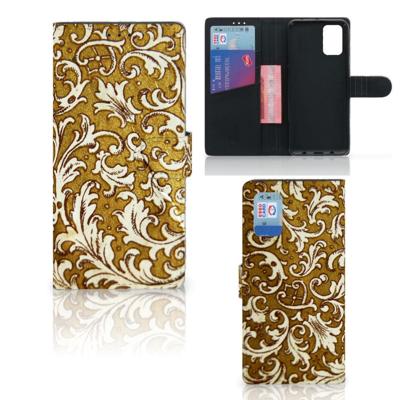 Wallet Case Samsung Galaxy A02s | M02s Barok Goud