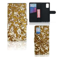 Wallet Case Samsung Galaxy A02s | M02s Barok Goud