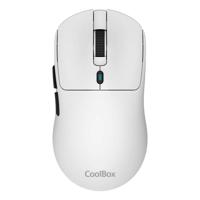 Wireless muis CoolBox COO-MOU-W03-W Wit 10000 dpi