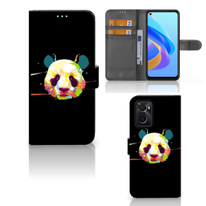 OPPO A76 | A96 Leuk Hoesje Panda Color