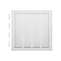 VEVOR Ventilatierooster Ventilatierooster Afvoerrooster Louvrerooster 57,5x57,5x4cm