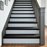 Traptreden 2 st 90x25x2 cm massief eikenhout donkerbruin